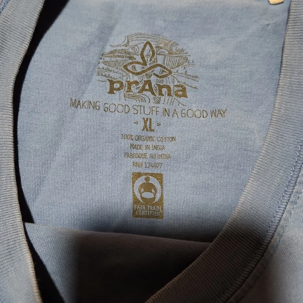 Prana Water Waves T-Shirt - XL - Picture 3 of 5